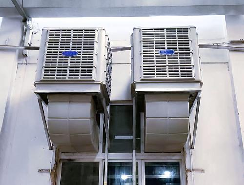 郊區(qū)工廠冷風(fēng)機案例